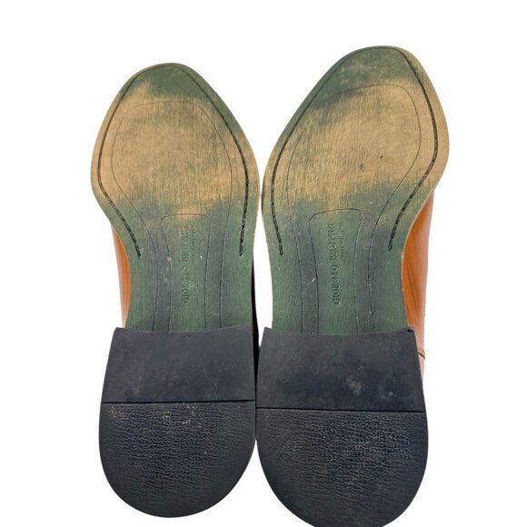 Giorgio Brutini Mens Size 10.5 M Brown Leather Slip On Chelsea Boots - Picture 5 of 8